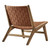 Saorise Wood Accent Lounge Chair - Walnut Brown EEI-6542-WAL-BRN