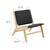 Saorise Wood Accent Lounge Chair - Natural Black EEI-6543-NAT-BLK