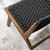Saorise Wood Accent Lounge Chair - Walnut Black EEI-6543-WAL-BLK