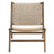 Saorise Wood Accent Lounge Chair - Walnut Natural EEI-6543-WAL-NAT