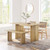 Amistad 60" Wood Dining Table And Bench Set - Oak EEI-6690-OAK
