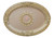 Rose Gold Oval Chandelier Ceiling Medallion (12020696)