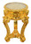 Golden Diamond Pedestal Side Table (12024970)