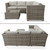 Summerfield Grey Sectional With Coffee Table (12023236)