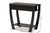 Capote Modern and Contemporary Dark Brown Finished Wood 2-Drawer Console Table FP-02-Dark Brown-Console