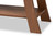 Herman Modern and Contemporary Walnut Brown Finished Wood 1-Drawer Console Table FP-03-Walnut-Console