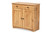 Lauren Modern and Contemporary Oak Brown Finished Wood 2-Door Buffet Kitchen Cabinet DR 883400-Wotan Oak