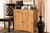 Lauren Modern and Contemporary Oak Brown Finished Wood 2-Door Buffet Kitchen Cabinet DR 883400-Wotan Oak