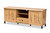 Unna Modern and Contemporary Oak Brown Finished Wood 2-Door TV Stand TV831240-Wotan Oak