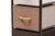 Volkan Modern Multi-Colored Fabric Upholstered and Black Metal 4-Drawer Storage Cabinet 5L-602-4DW-Cabinet