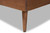 Paton Mid-Century Modern Walnut Brown Finished Wood King Size Platform Bed MG0020-5S-Walnut-King