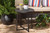 Sadiya Modern Industrial Black Finished Metal Outdoor Side Table H01-99169-Metal Small Side Table