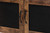Valeska Modern Industrial Walnut Brown Finished Wood And Black Metal 2-Drawer Sideboard NL2020311-Cabinet