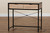 Grayer Modern Industrial Natural Brown Finished Wood And Black Metal 2-Drawer Desk NL2020510-Desk