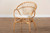 Benicia Modern Bohemian Natural Brown Rattan Dining Chair DC818-Rattan-DC