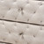 Lepine Modern And Contemporary Light Beige Fabric Upholstered 2-Drawer Wood Nightstand BBT3164-Light Beige-NS