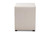 Lepine Modern And Contemporary Light Beige Fabric Upholstered 2-Drawer Wood Nightstand BBT3164-Light Beige-NS