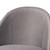 Carra Mid-Century Modern Grey Fabric Upholstered Walnut-Finished Wood Swivel Bar Stool Set Of 2 BBT5355B-Grey/Walnut-BS