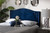 Aubrey Modern And Contemporary Royal Blue Velvet Fabric Upholstered Full Size Headboard BBT6563-Navy Blue-HB-Full