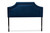 Avignon Modern And Contemporary Navy Blue Velvet Fabric Upholstered Queen Size Headboard BBT6566-Navy Blue-HB-Queen