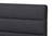 Erlend Mid-Century Modern Dark Grey Fabric Upholstered Queen Size Platform Bed BBT6803-Dark Grey-Queen