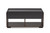 Rikke Modern And Contemporary Two-Tone Gray And Walnut Finished Wood 2-Drawer Coffee Table BR3CFT314-Columbia/Dark Grey-CT