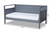 Cintia Cottage Farmhouse Grey Finished Wood Twin Size Daybed Cintia-Grey-Daybed