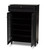 Coolidge Modern And Contemporary Dark Grey Finished 5-Shelf Wood Shoe Storage Cabinet With Drawer FP-03LV-Dark Grey