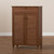Coolidge Modern And Contemporary Walnut Finished 5-Shelf Wood Shoe Storage Cabinet With Drawer FP-03LV-Walnut