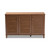 Coolidge Modern And Contemporary Walnut Finished 8-Shelf Wood Shoe Storage Cabinet FP-04LV-Walnut
