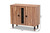 Valina Modern And Contemporary 2-Door Wood Entryway Shoe Storage Cabinet FP-1805-5008