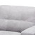 Langley Modern And Contemporary Light Grey Fabric Upholstered Sectional Sofa With Left Facing Chaise J099C-Light Grey-LFC