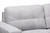 Langley Modern And Contemporary Light Grey Fabric Upholstered Sectional Sofa With Right Facing Chaise J099C-Light Grey-RFC
