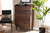 Lena Mid-Century Modern Walnut Brown Finished 5-Drawer Wood Chest LV4COD4232WI-Columbia-5DW-Chest