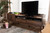 Lena Mid-Century Modern Walnut Brown Finished 2-Drawer Wood Tv Stand LV4TV4130WI-Columbia-TV