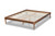 Romy Vintage French Inspired Ash Wanut Finished Full Size Wood Bed Frame MG0005-Ash Walnut Rattan-Full-Frame