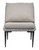 25.2" X 30.7" X 31.5" Black & Dark Gray, Sunproof Fabric, Steel & Rope, Lounge Chair (364687)