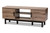 Arend Modern And Contemporary Two-Tone Oak And Ebony Wood 2-Door Tv Stand MH8233-Safari Oak/Ebony-TV