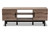 Arend Modern And Contemporary Two-Tone Oak And Ebony Wood 2-Door Tv Stand MH8233-Safari Oak/Ebony-TV