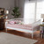 Renata Classic And Traditional White Finished Wood Twin Size Spindle Daybed Renata-White-Daybed