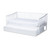 Renata Classic And Traditional White Finished Wood Twin Size Spindle Daybed With Trundle Renata-White-Daybed-T