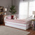 Renata Classic And Traditional White Finished Wood Twin Size Spindle Daybed With Trundle Renata-White-Daybed-T