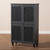 Fernanda Modern And Contemporary Dark Gray 4-Door Wooden Entryway Shoe Storage Cabinet SC864574 A-Dark Grey-Shoe Cabinet