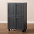 Winda Modern And Contemporary Dark Gray 4-Door Wooden Entryway Shoe Storage Cabinet SC864574 B-Dark Grey-Shoe Cabinet