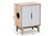 Romy Mid-Century Modern Two-Tone Oak And White Finished 2-Door Wood Cat Litter Box Cover House Sechc150011Wi-Hana Oak/White-Cat House SECHC150011WI-Hana Oak/White-Cat House By Baxton Studio
