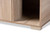 Jasper Modern And Contemporary Oak Finished 2-Door Wood Cat Litter Box Cover House SECHC150040WI-Hana Oak-Cat House