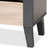Melle Modern And Contemporary Two-Tone Oak Brown And Dark Gray 2-Door Wood Entryway Shoe Storage Cabinet SESC16108-Dark Grey/Hana Oak-Shoe Cabinet