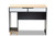 Reed Mid-Century Modern 2-Drawer Multicolor Wood Computer Desk ST8001-Oak/Grey/White-Desk