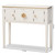 Aiko Classic And Traditional Japanese-Inspired Off-White Finished 4-Door Wood Console Table TOK3-Console