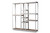 Gavin Modern And Contemporary White Metal 10-Shelf Closet Storage Racking Organizer WH06/WH09/WH12-White-Shelf